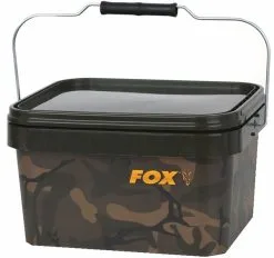 Fox Camo Square Bucket | 5 Liter | Emmer