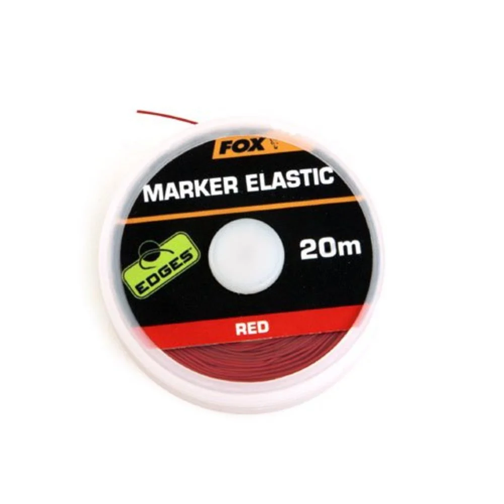 Fox EDGES™ Marker Elastic (Rood) | 20 Meter 2 Fox EDGES™ Marker Elastic (Rood) | 20 Meter - Afbeelding 2