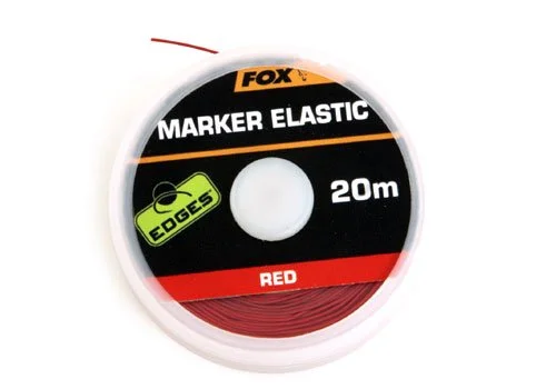 Fox EDGES™ Marker Elastic (Rood) | 20 Meter 1 Fox EDGES™ Marker Elastic (Rood) | 20 Meter