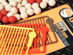 Guru Micro Hair Stops - Red, Brown, Yellow -Hengels Verkoop guru micro hair stops red brown yellow 2