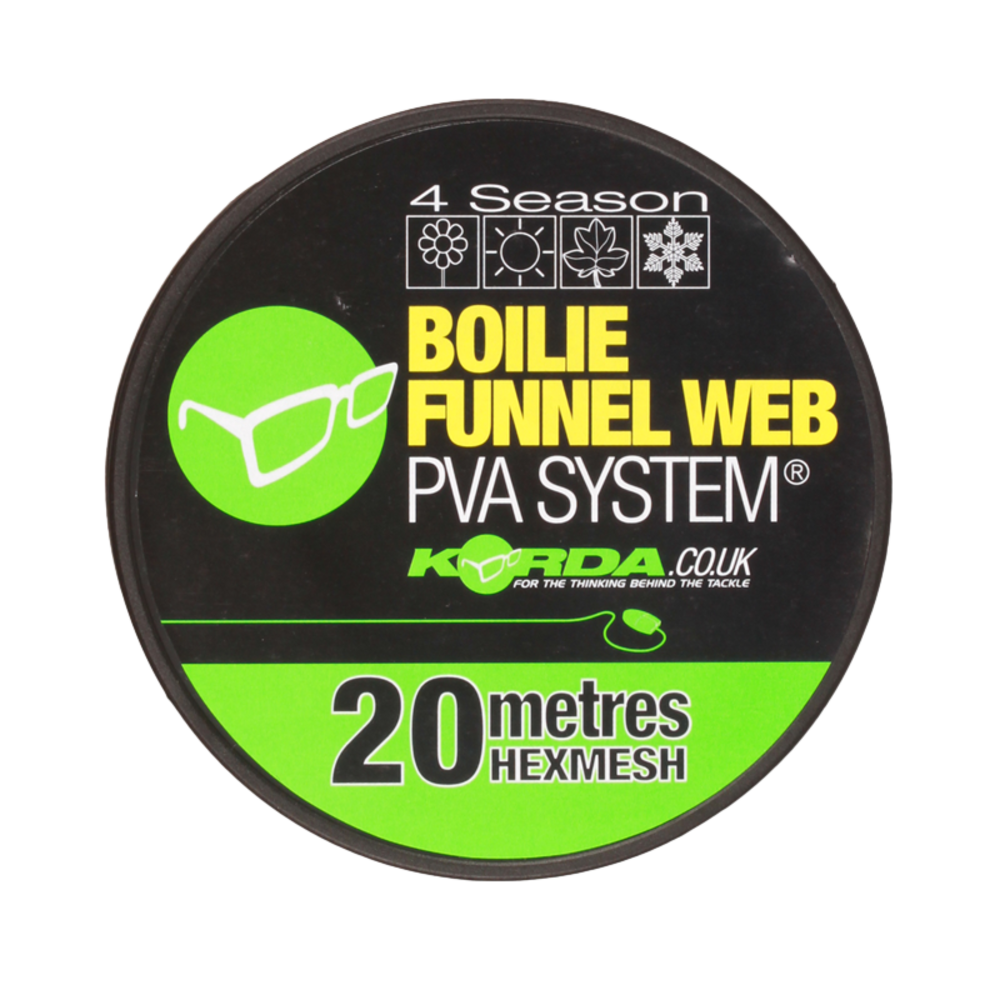 KORDA Boilie Funnel Web Refill (20 Meter) 2 KORDA Boilie Funnel Web Refill (20 Meter) - Afbeelding 2