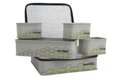 Matrix Fishing Eva Bait Cooler Tray - Light Grey -Hengels Verkoop matrix fishing eva bait cooler tray light grey 2