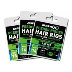 Matrix Fishing Feeder Rigger Hair Rigs
