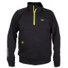 Matrix Fishing Minimal Black/marl + Lime 1/4 Zip