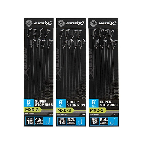 Matrix Fishing Mxc-3 Bait Band Rigs - Barbless **UDC** 1 Matrix Fishing Mxc-3 Bait Band Rigs - Barbless **UDC**