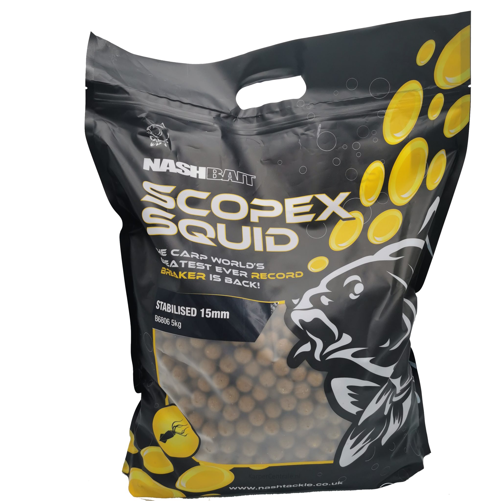 NASH Scopex Squid Stabilised Boilies (5kg) 1 NASH Scopex Squid Stabilised Boilies (5kg)