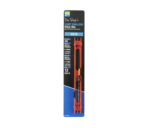 Preston Carp Shallow Pole Rig 1 Preston Carp Shallow Pole Rig