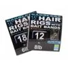 Preston Pr36 15" Hair Rigs With Bait Bands (barbless) **UITLOPEND**