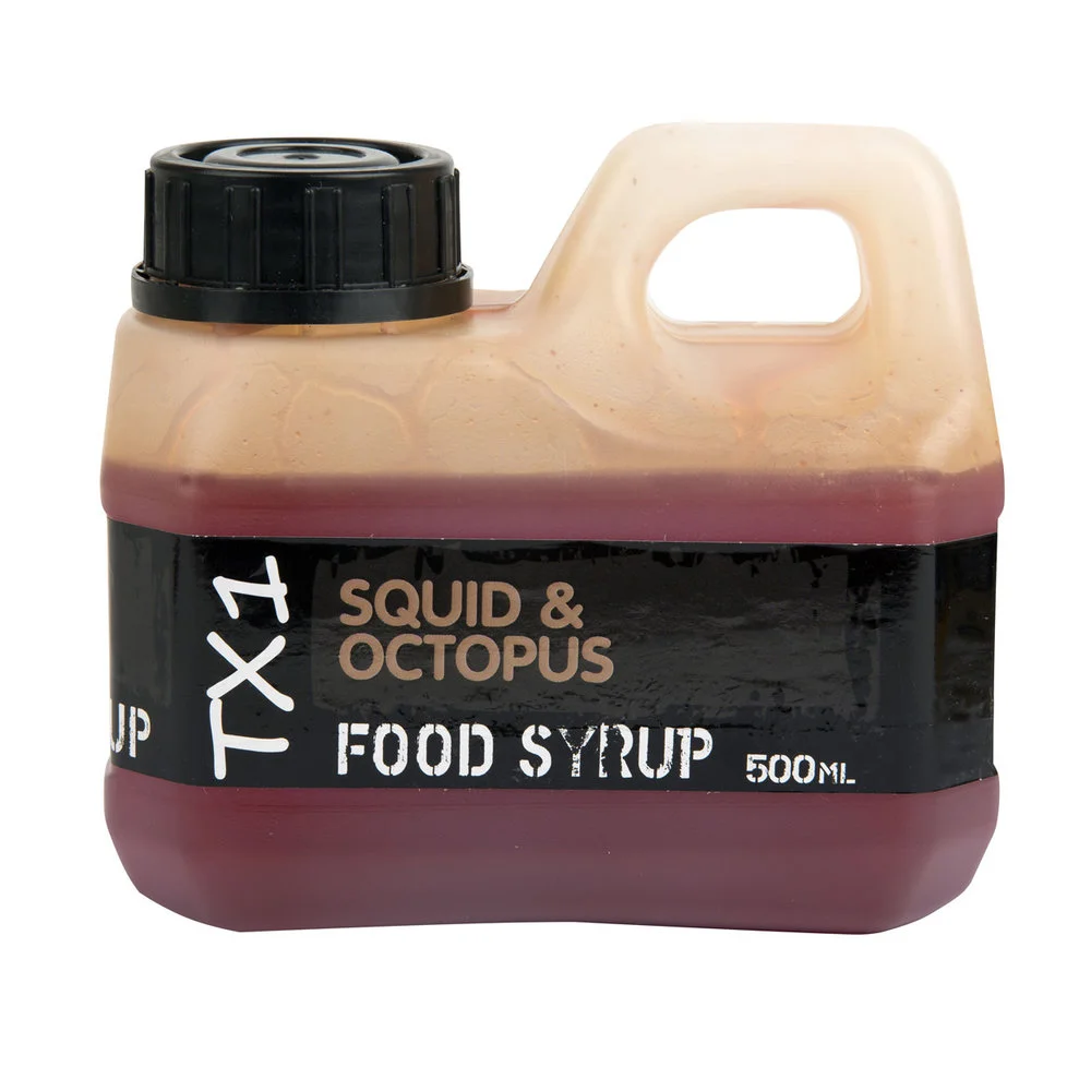 Shimano TX1 Squid & Octopus Food Syrup | 500ml | Attractant 2 Shimano TX1 Squid & Octopus Food Syrup | 500ml | Attractant - Afbeelding 2
