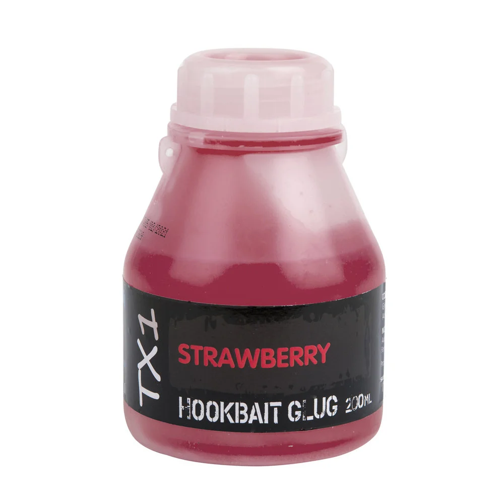 Shimano TX1 Strawberry Hookbait Glug | 200ml 2 Shimano TX1 Strawberry Hookbait Glug | 200ml - Afbeelding 2