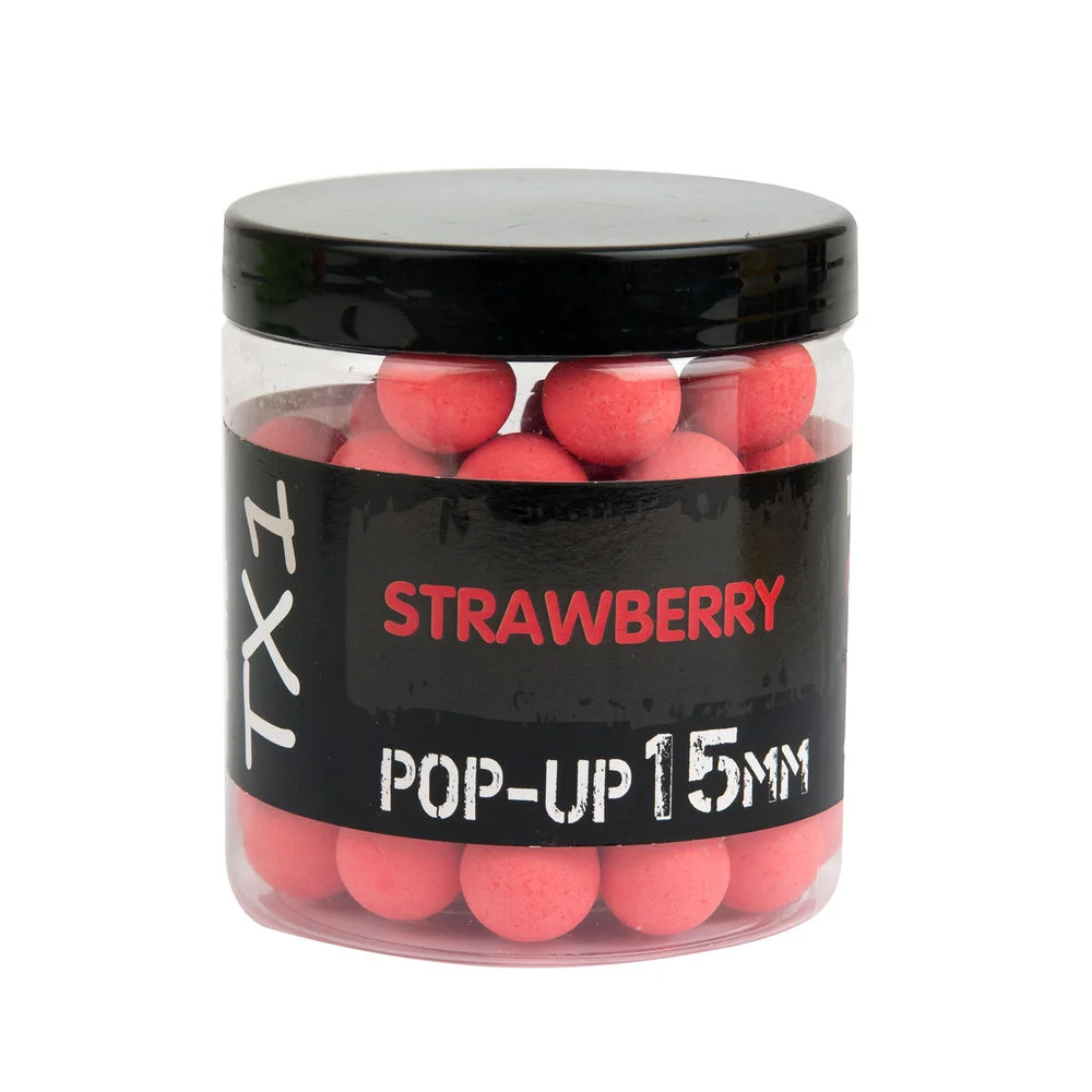 Shimano TX1 Strawberry Pop-ups | 2 Diameters 2 Shimano TX1 Strawberry Pop-ups | 2 Diameters - Afbeelding 2