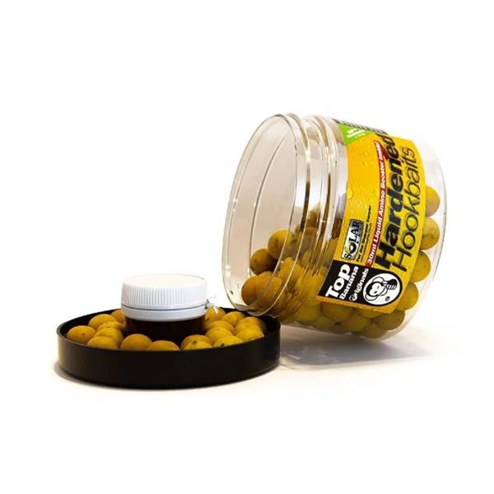 Solar Top Banana Hardened Hookbaits + Amino Liquid 2 Solar Top Banana Hardened Hookbaits + Amino Liquid - Afbeelding 2