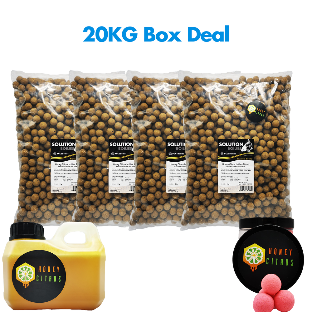 Solution Boilies Honey Citrus 20KG Box Deal | Bundel Deal 2 Solution Boilies Honey Citrus 20KG Box Deal | Bundel Deal - Afbeelding 2